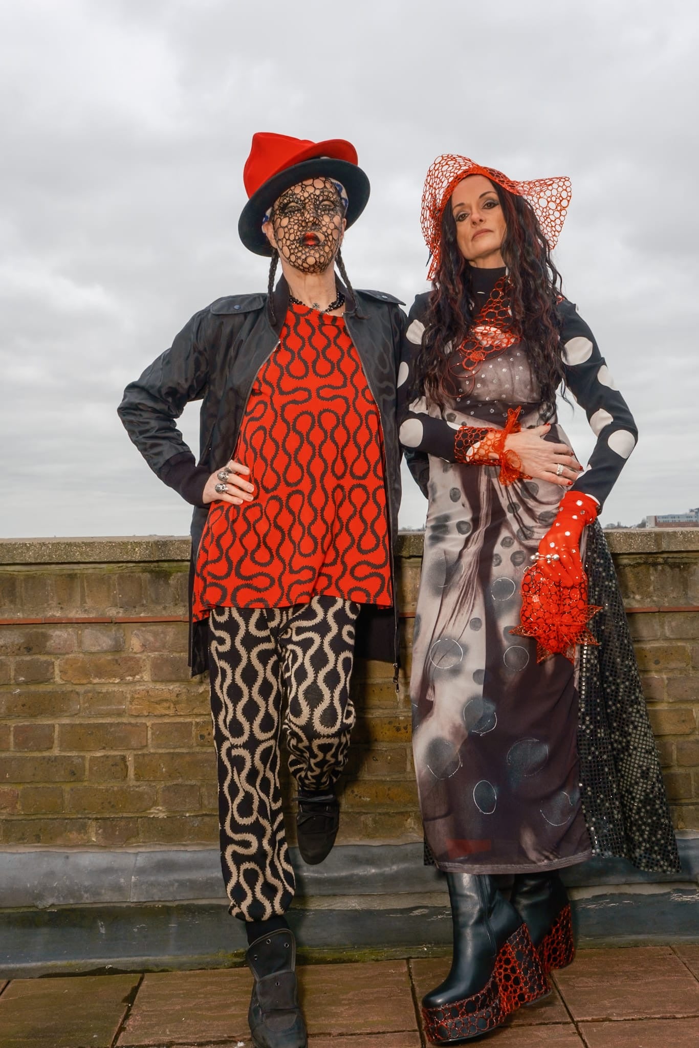 GABRIEL hat/veil - Bio 3D hand-printed