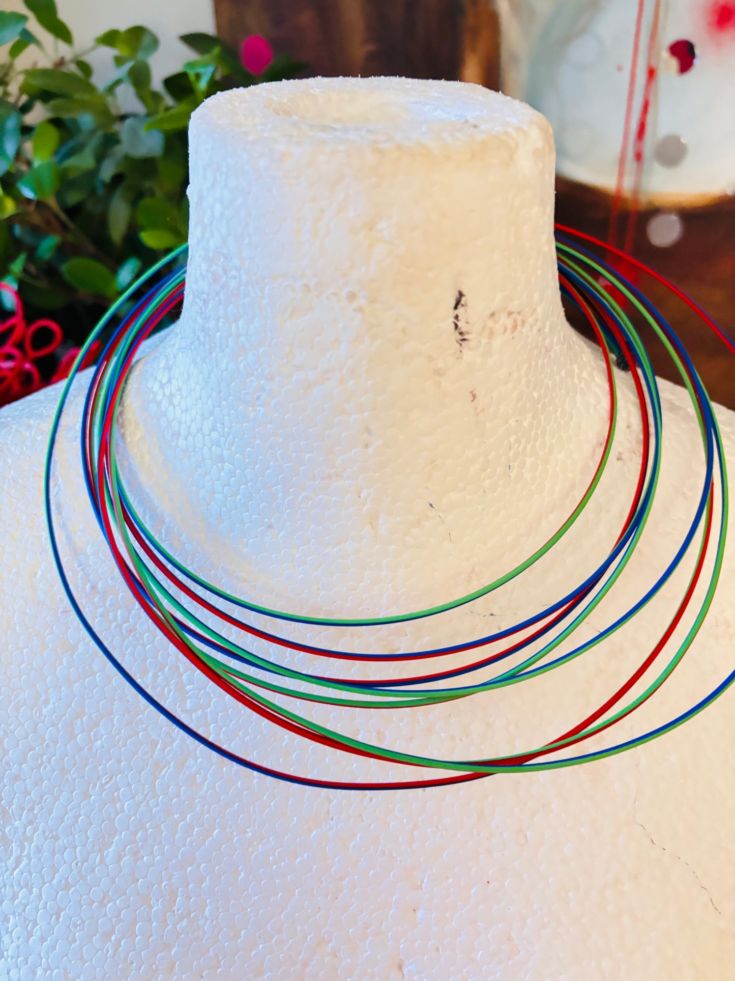 Rainbow - Bio 3D hand-printed neckless & bracelet